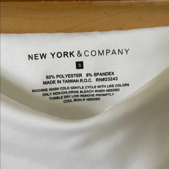 New York & Company Ivory Camisole Top - Picture 2 of 3
